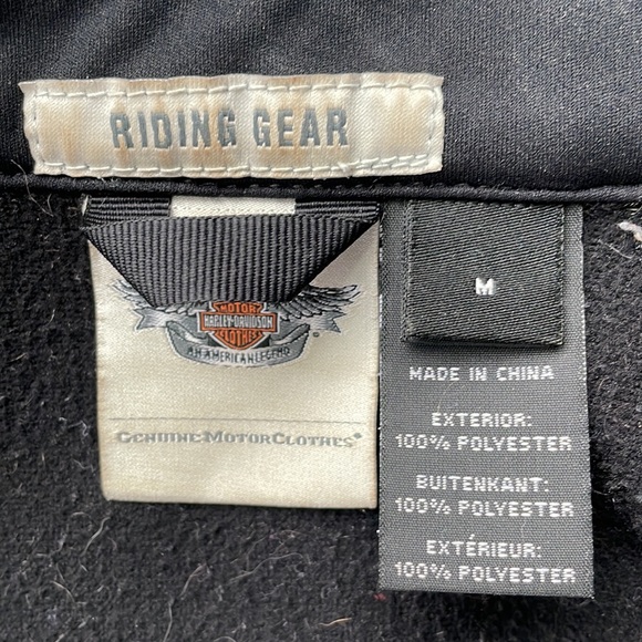 Harley-Davidson light bike jacket with detachable hood size M - Picture 6 of 7